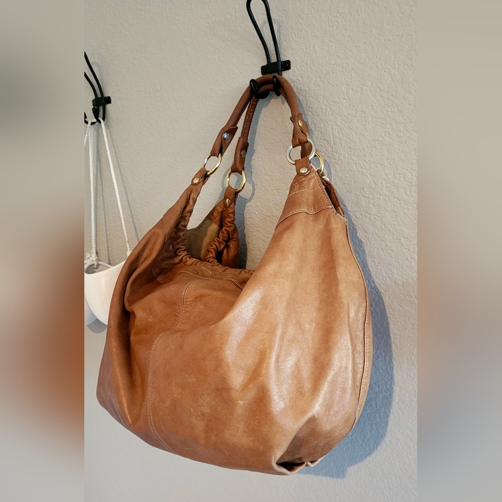 GIANNI NOTARO Italian Leather Hobo Bag - Picture 6 of 14